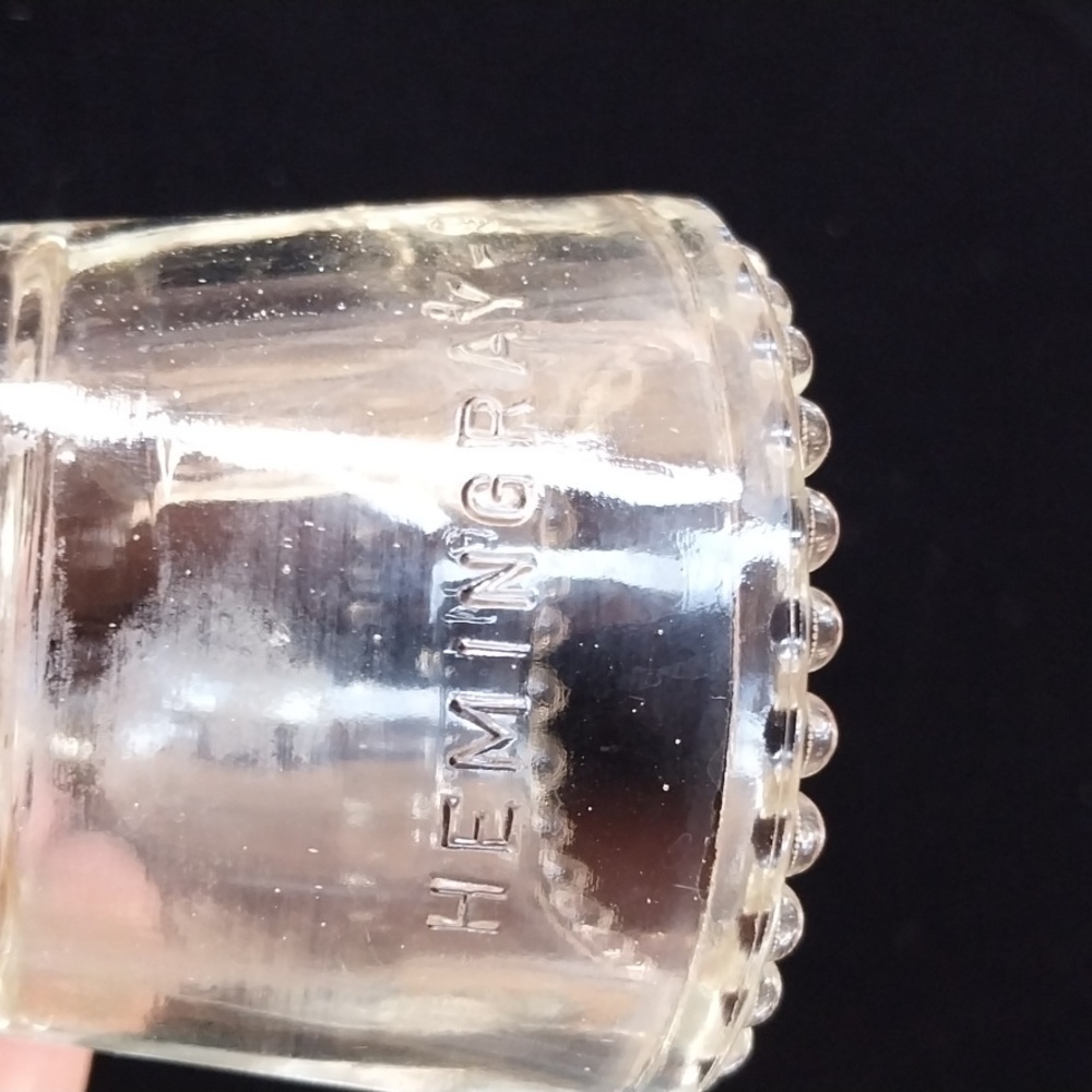 Pair Vintage Hemingray 12 Clear Glass Insulator - Picture 7 of 10